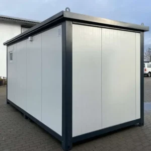 Contenedor de oficina de 5×2,20 m con instalaciones sanitarias. - Imagen 6