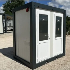 Contenedor sanitario, contenedor para inodoro, inodoro doble 120×220 - Imagen 4