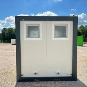 Contenedor sanitario, contenedor para inodoro, inodoro doble 120×220 - Imagen 3