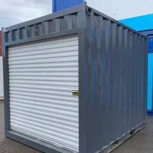 Contenedor usado de 10 pies con puerta enrollable