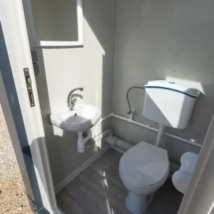 Contenedor sanitario, 8 x (inodoro + lavabo) 220×400 - Imagen 11