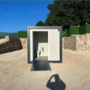 Contenedor de aseo para personas con discapacidad, 220 x 220 cm - Imagen 9