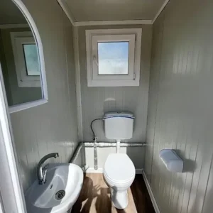 Contenedor sanitario, contenedor para inodoro, inodoro doble 120×220 - Imagen 11