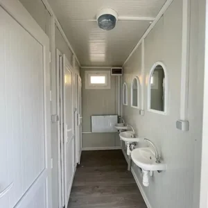 Contenedor sanitario, 6 x (inodoro + lavabo) 240×600 - Imagen 18