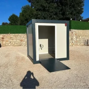 Contenedor de aseo para personas con discapacidad, 220 x 220 cm - Imagen 6